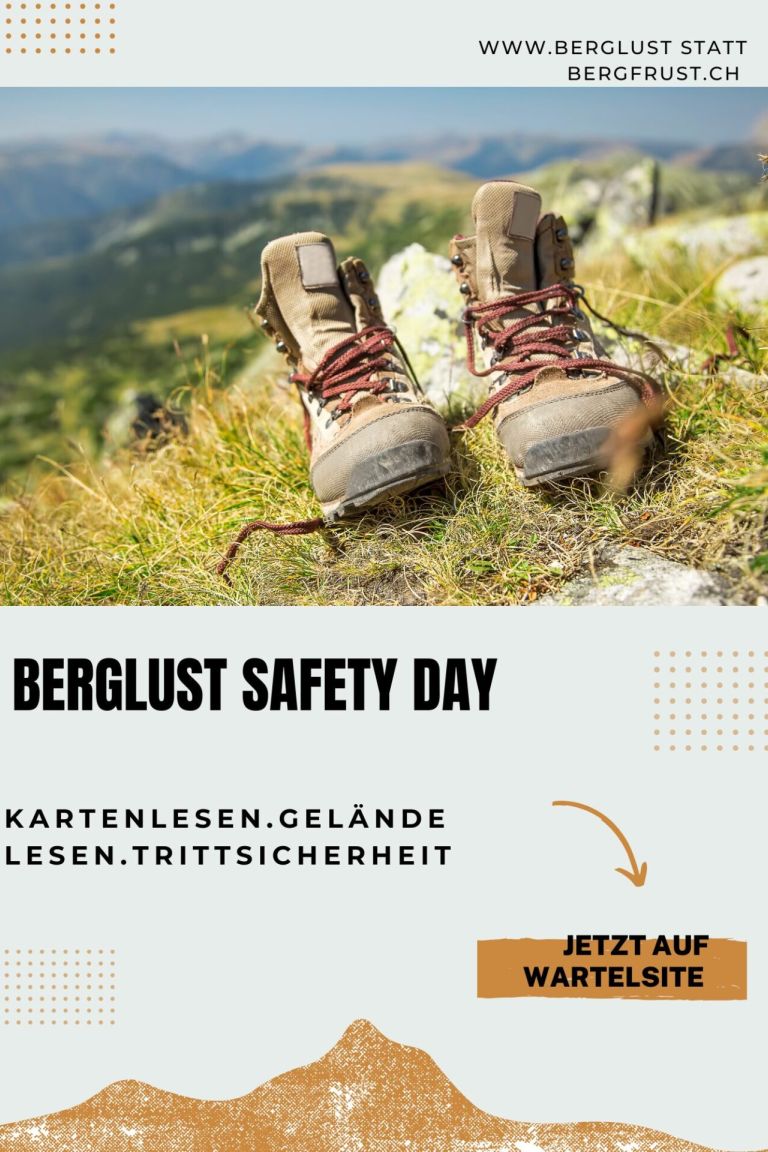 Warteliste Orientierungs Tag - Berglust Safety Day