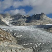 Impressionen von früheren Touren Rhonegletscher, Wallis, Furkapass Höhenangst, Akrophobie