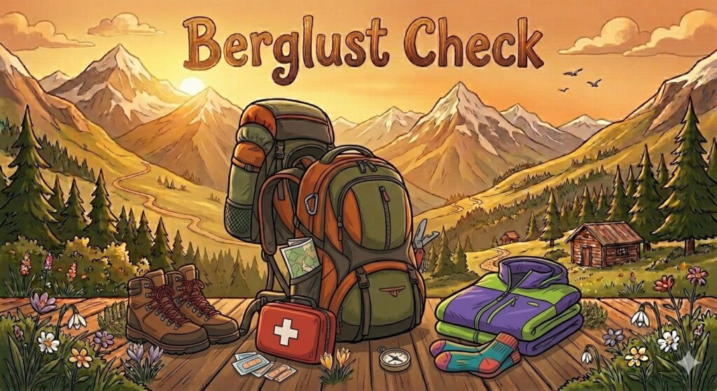 Berglust Check für die Wandersaison