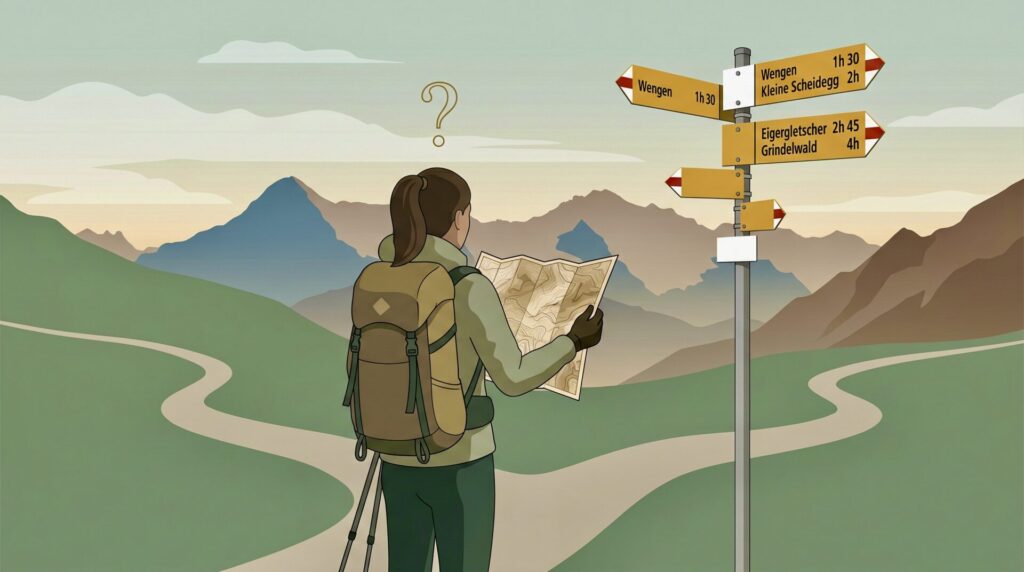 Sicher und präventiv beim Bergwandern in der Schweiz unterwegs